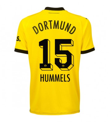 Borussia Dortmund Mats Hummels #15 Koszulka Podstawowych Kobiety 2023-24 Krótki Rękaw